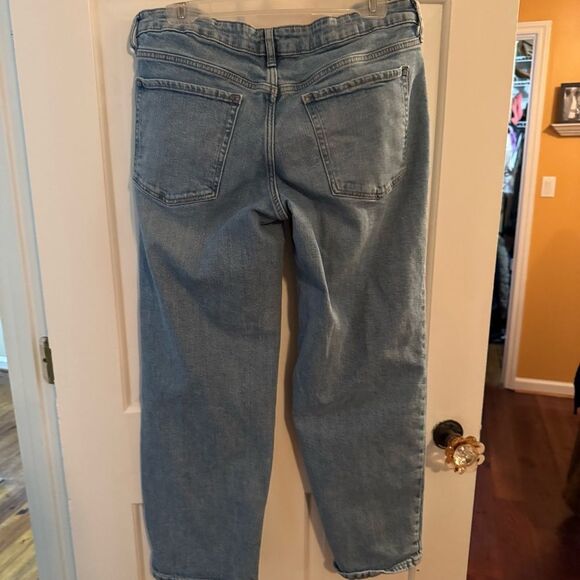 - Old Navy O. G. Loose size 14.  Waist 34@, length 37”, Rise 9” - Picture 7 of 7